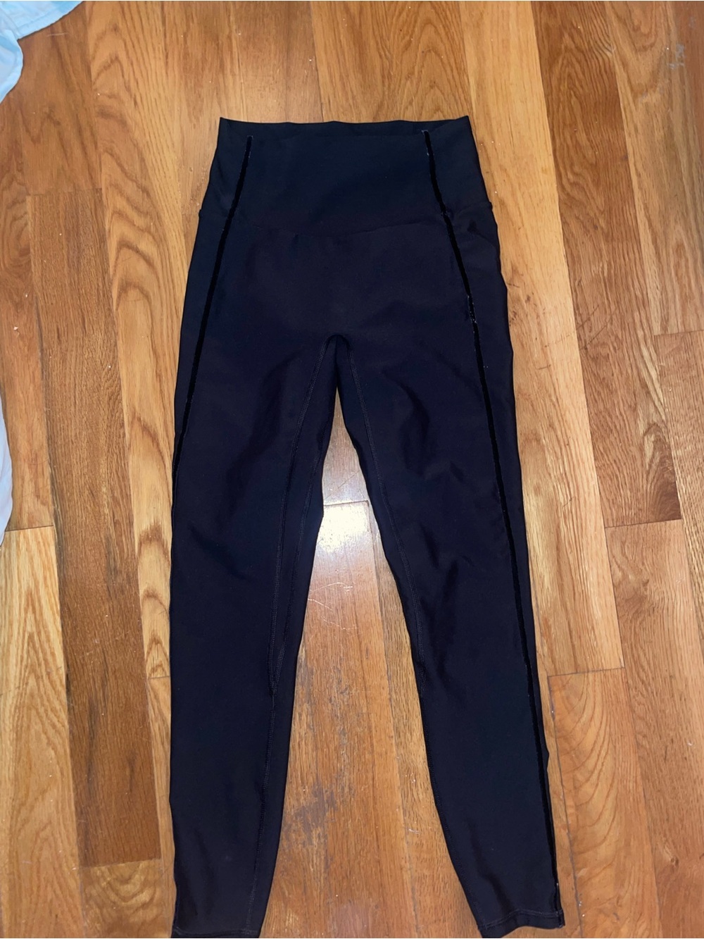 Abercrombie Black High-Waist Active Leggings